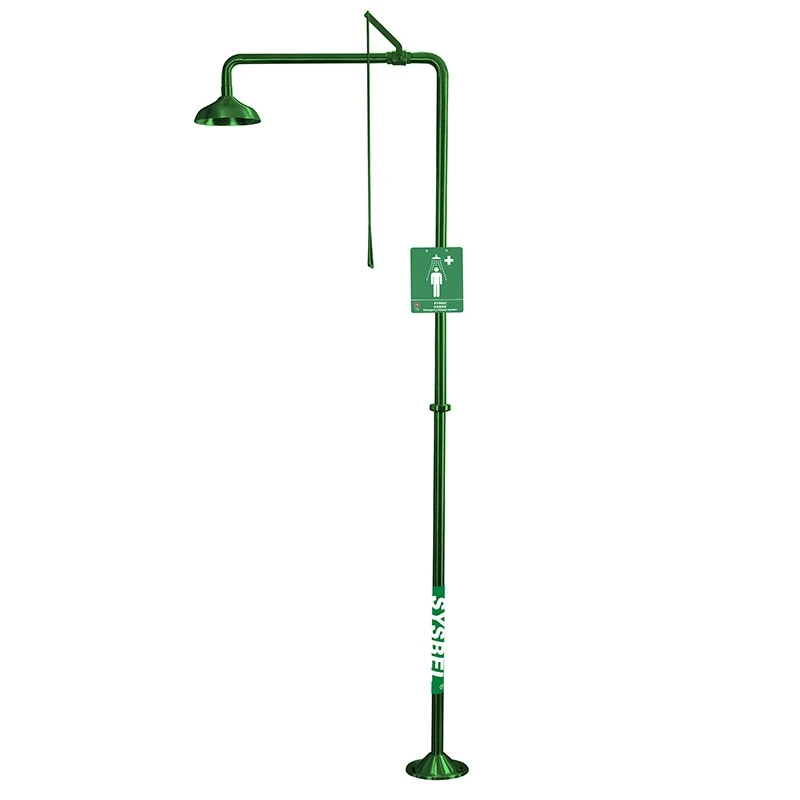 Sysbel Emergency Shower System WG7056FG | Green 304 SS Shower factory